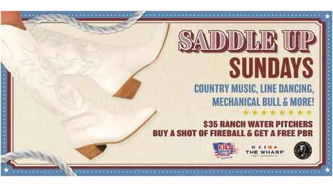 Saddle Up Sundays @ The Wharf