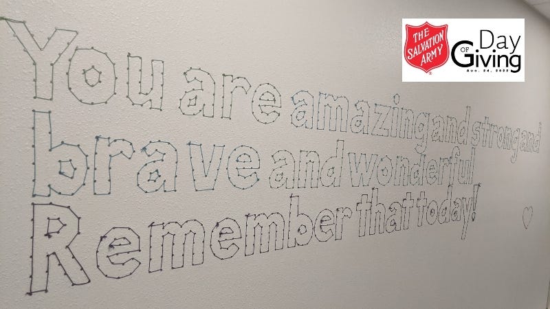 Message on the wall