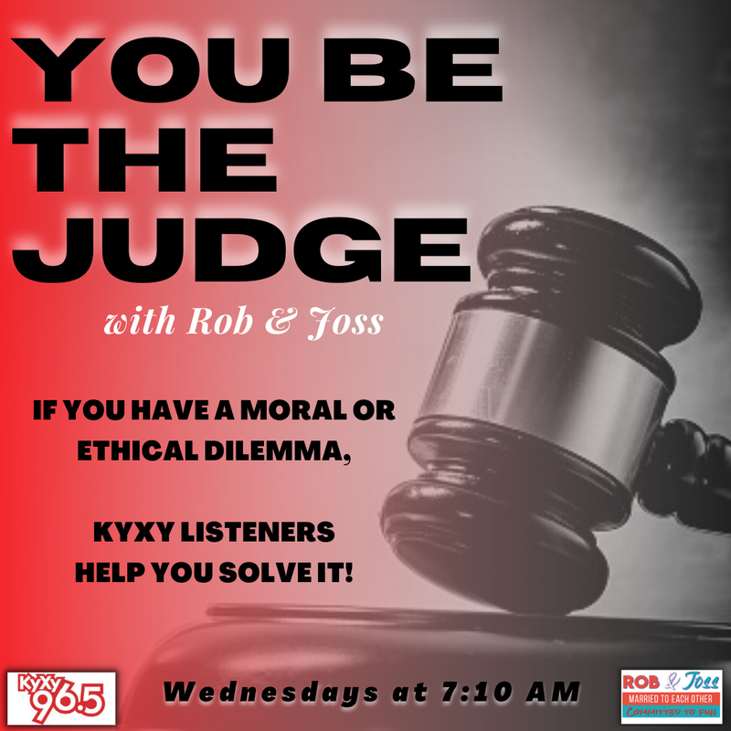 You be the Judge Logo with Gavel