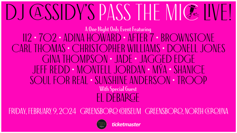 DJ Cassidy's Pass The Mic Live!