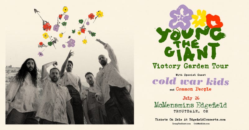 Your Chance to Win Tickets to Young the Giant from Greg, Jayn, & Derric!