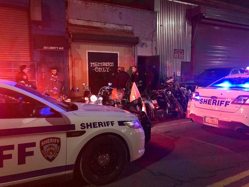 Sheriffs bust Brooklyn party