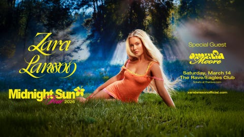 Zara Larsson: Midnight Sun Tour 2026