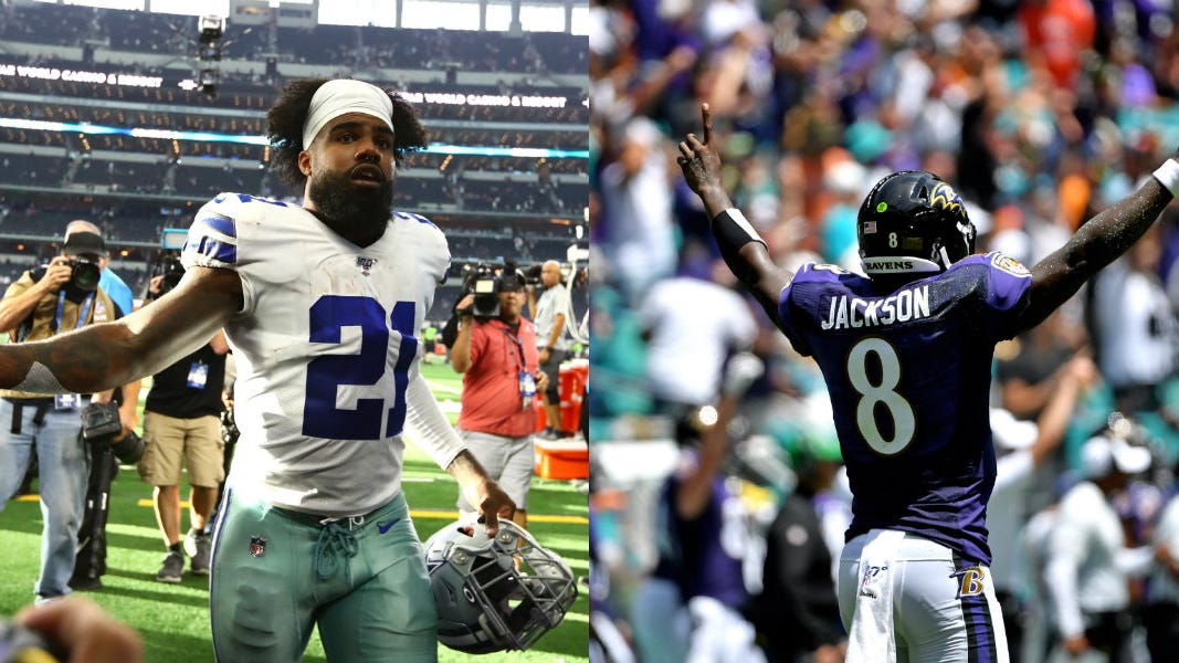RADIO.COM NFL Week 2 Power Rankings: Cowboys, Ravens Soar