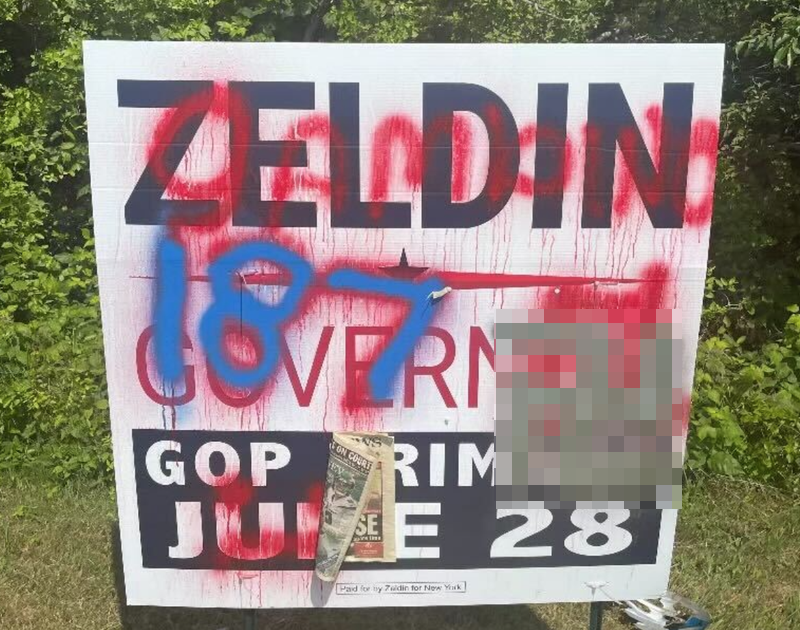 New York Republican gubernatorial candidate Lee Zeldin campaign