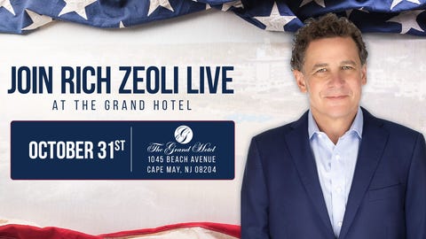 Join TalkRadio1210 WPHT and Rich Zeoli on Friday, October 31st