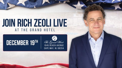 Join TalkRadio1210 WPHT and Rich Zeoli on Friday, December 19th