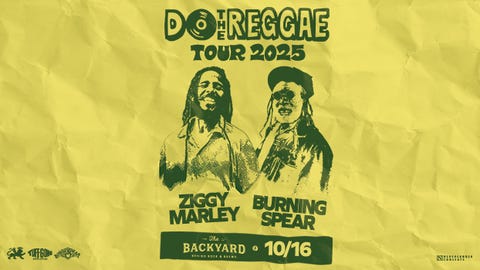 Ziggy Marley and Burning Spear @ The Backyard