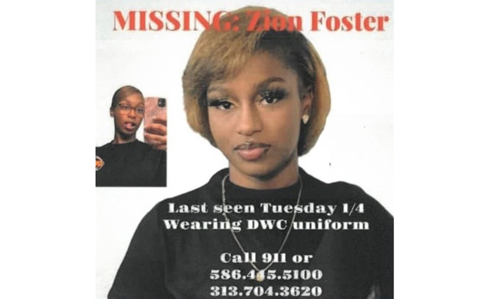 Missing: Zion Foster poster