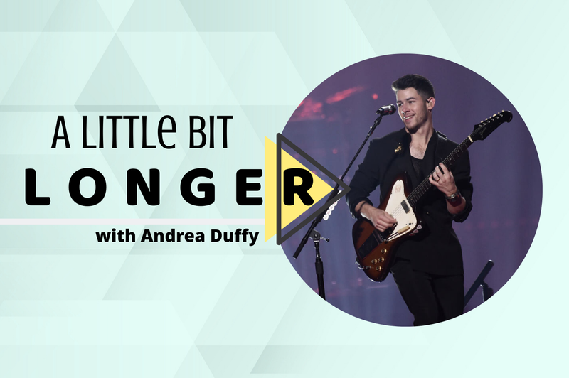 Nick Jonas Had Something in His Teeth at The GRAMMYs A Little Bit Longer with Andrea Duffy (1/27)