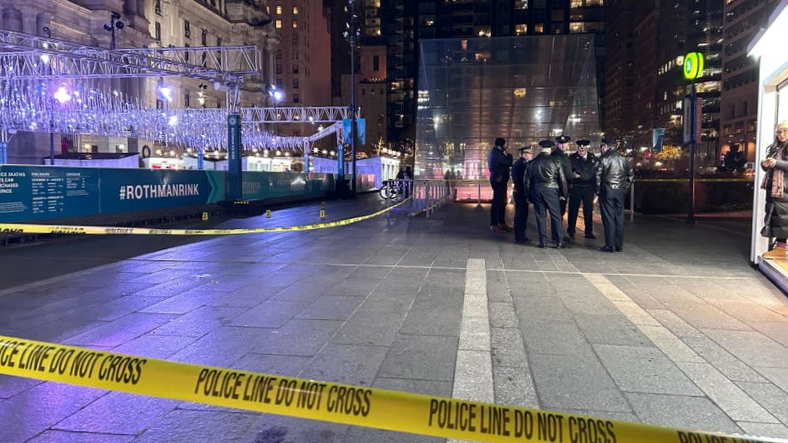 Site of Dec. 13 shooting outside City Hall