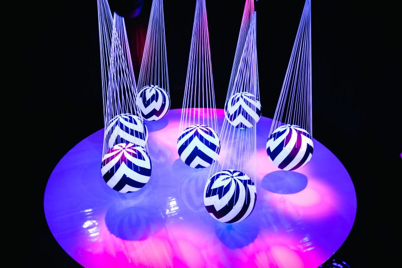 "Swing Motorefisico" inside the Balloon Museum