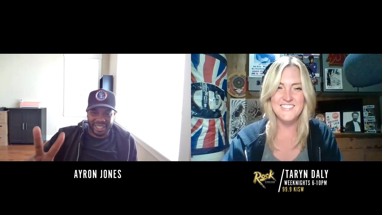 KISW checks in with Ayron Jones before Neumos show on 8/20