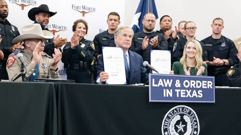 Governor Abbott signs bill aimed to help combat illegal street racing
