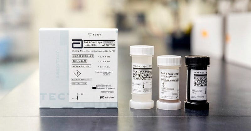 Abbott Coronavirus Antibody Lab Test