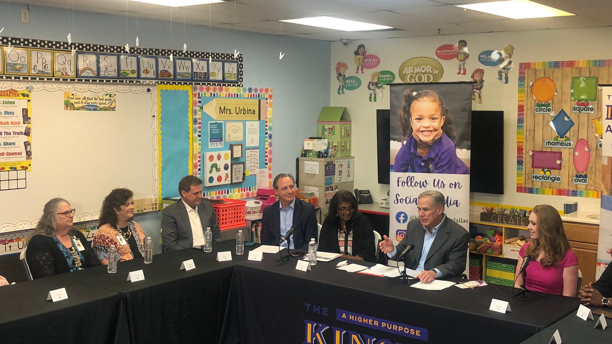 Governor says he'd push for school choice if he wins 3rd term