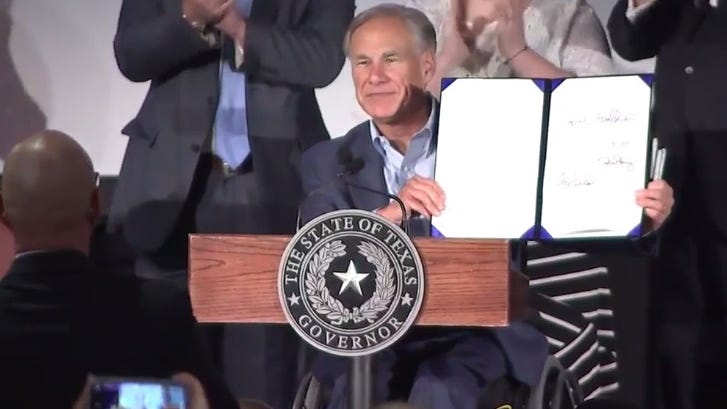 Gov. Abbott signs bail reform bill into law
