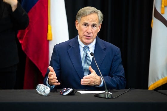 Texas Gov. Greg Abbott