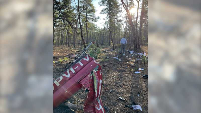 6ABC chopper crashes in Pine Barrens