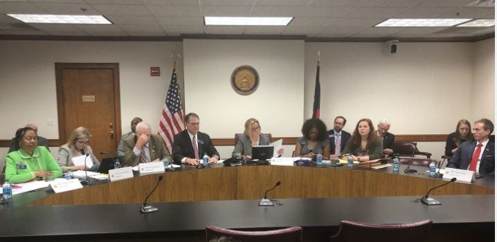 The Georgia Senate Science and Technology Committee is holding hearings on HB 481. 