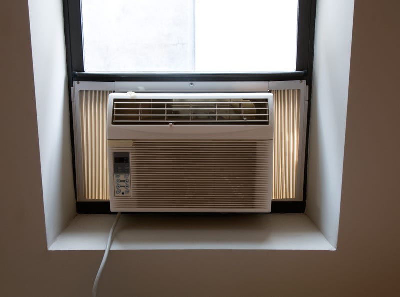 AC unit in the window