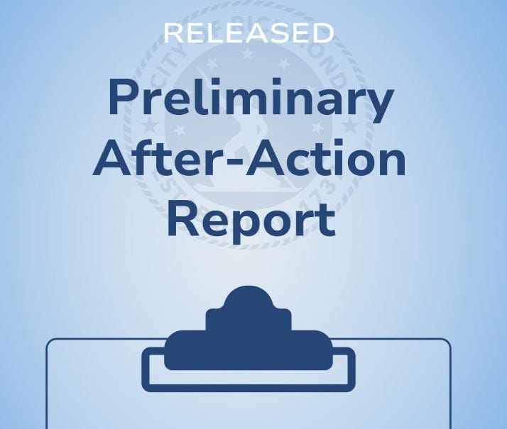 After-action report released