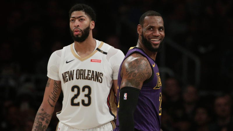 Anthony Davis Lebron James