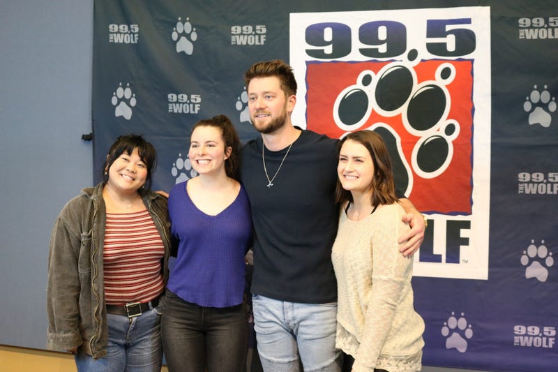 Adam Doleac with fans