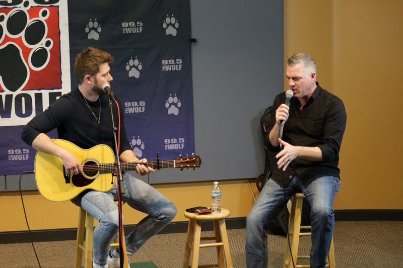 Tim interviewing Adam