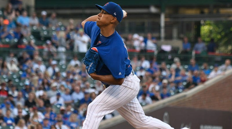 Cubs right-hander Adbert Alzolay