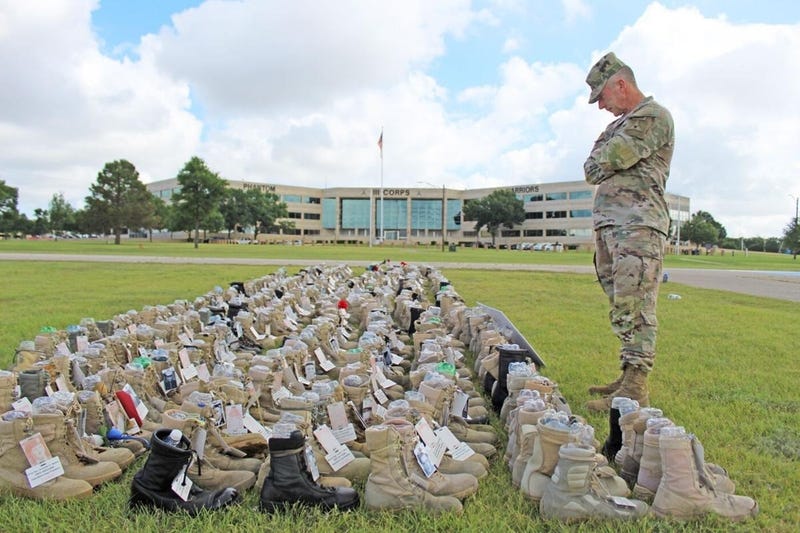 Fort Hood's annual remembrance display honors fallen since 9-11