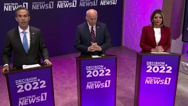 Three of four Republicans running for Texas Attorney General meet for debate