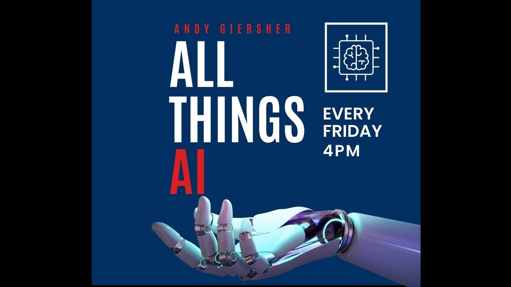 Listen in every Friday: 'All Things AI' with WBBM's Andy Giersher