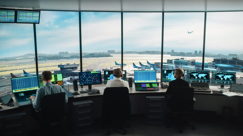 Air traffic controllers
