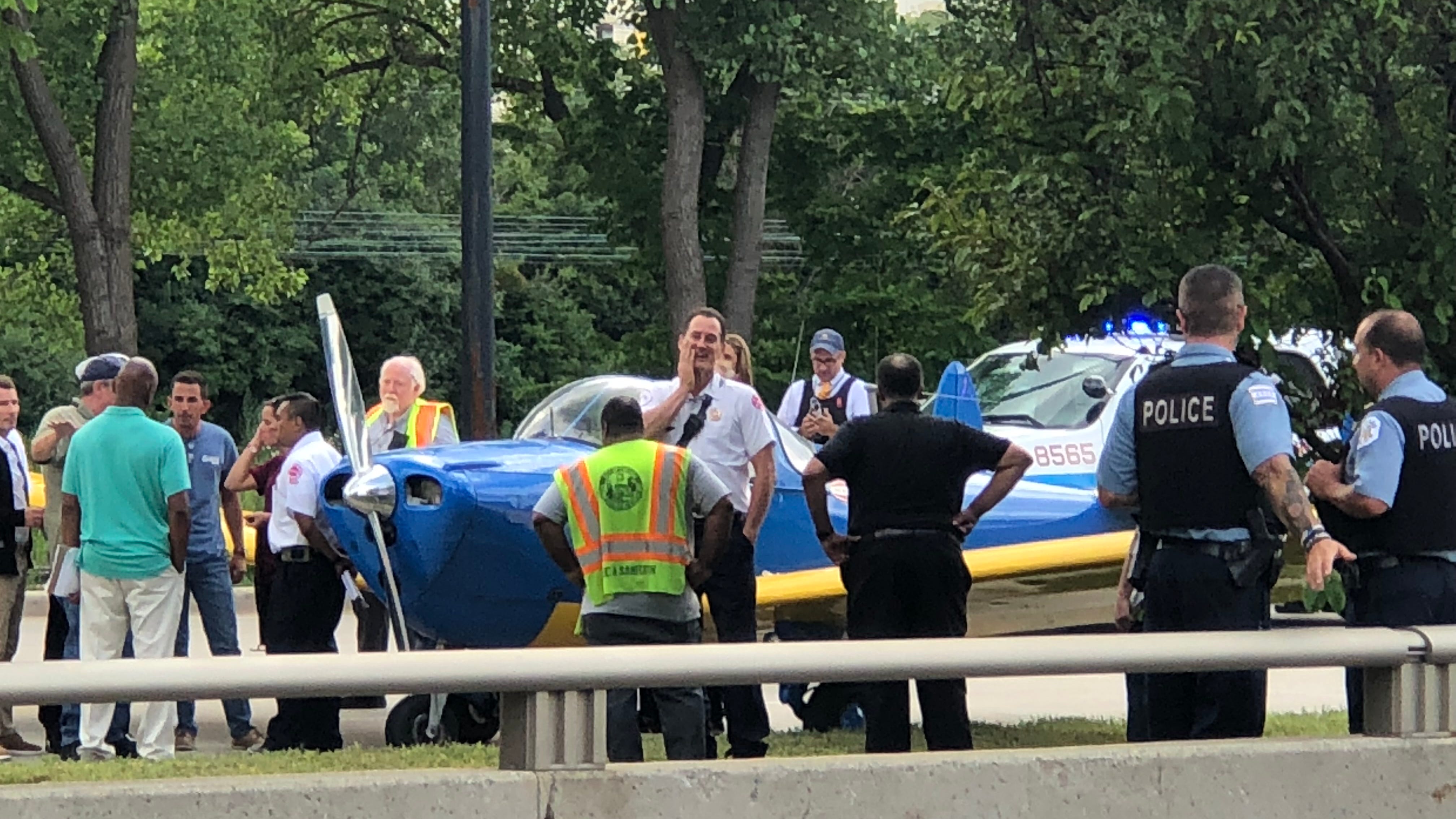 Three years ago, a small plane landed in Chicago rush-hour traffic: 'We got a lot of looks'