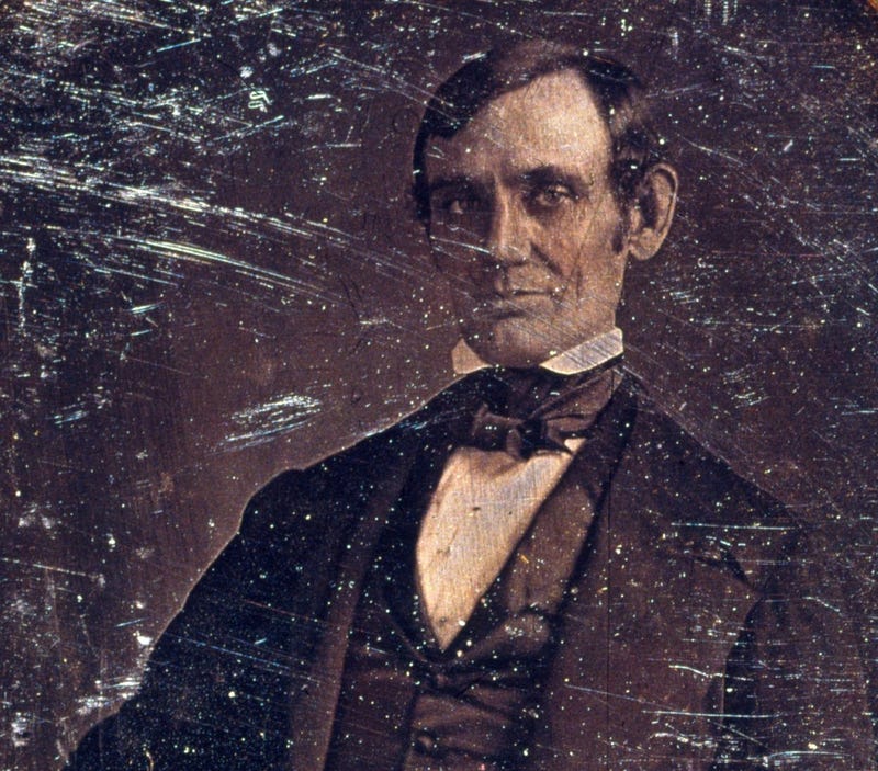 early photo of Lincoln from Getty