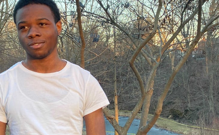Anthony Alexander helped rescue a group of children from an icy pond in Yeadon, Delaware County last year.