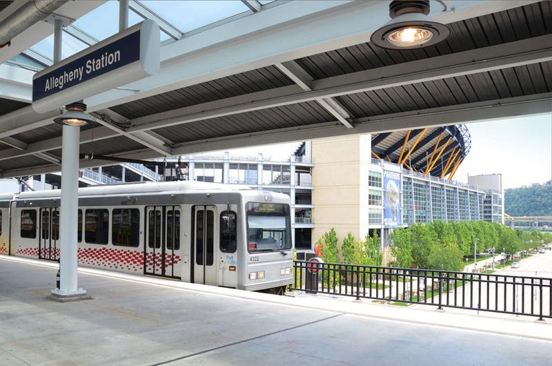 Port Authority LRT Allegheny Station