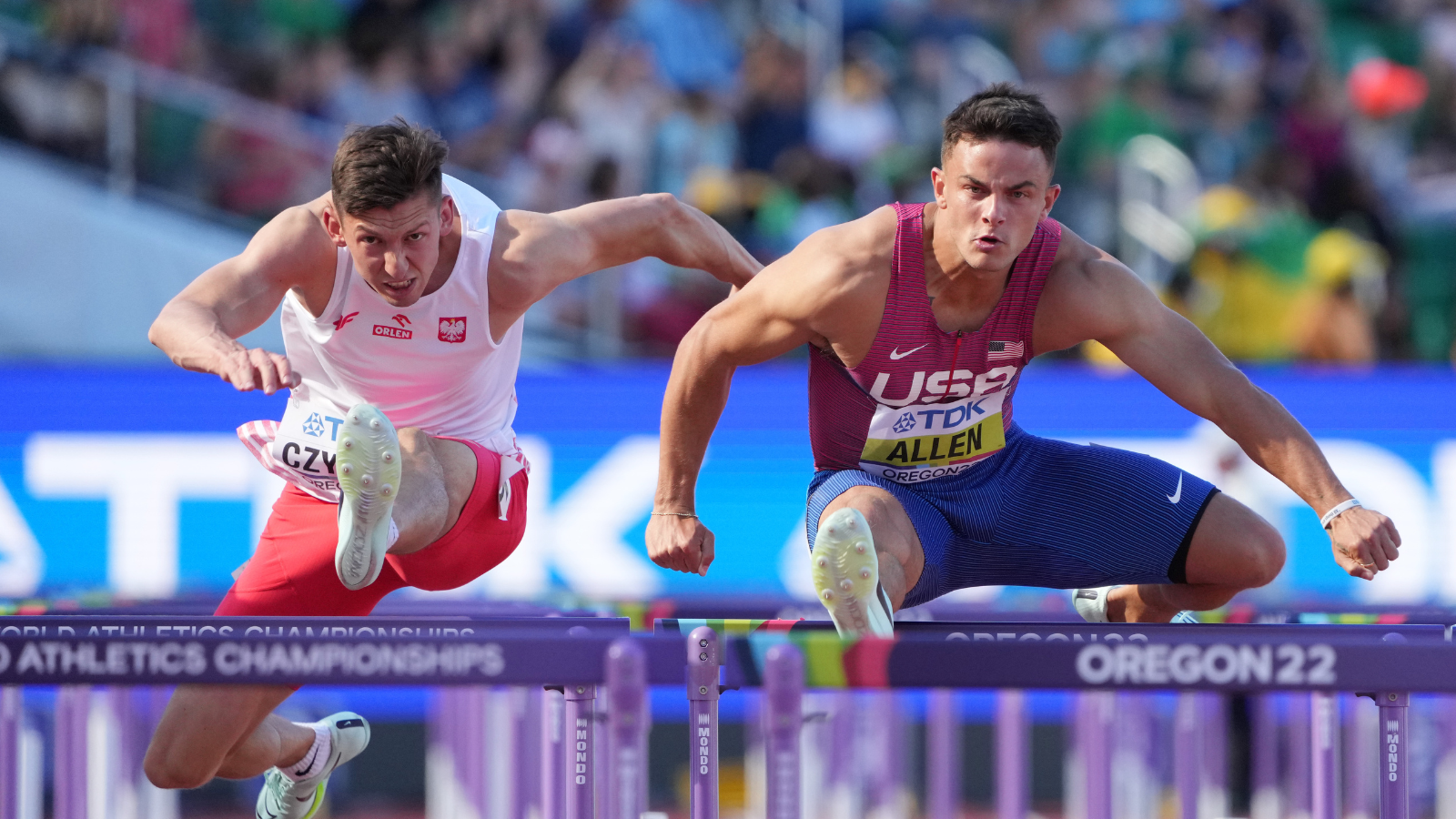 Eagles rookie Devon Allen disqualified from track world championship for millisecond false start