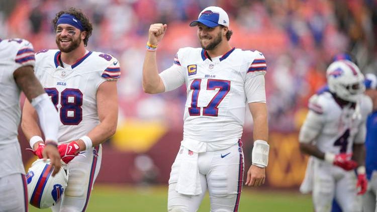 Bills have little time to enjoy rout over Commanders with high-scoring Dolphins up next