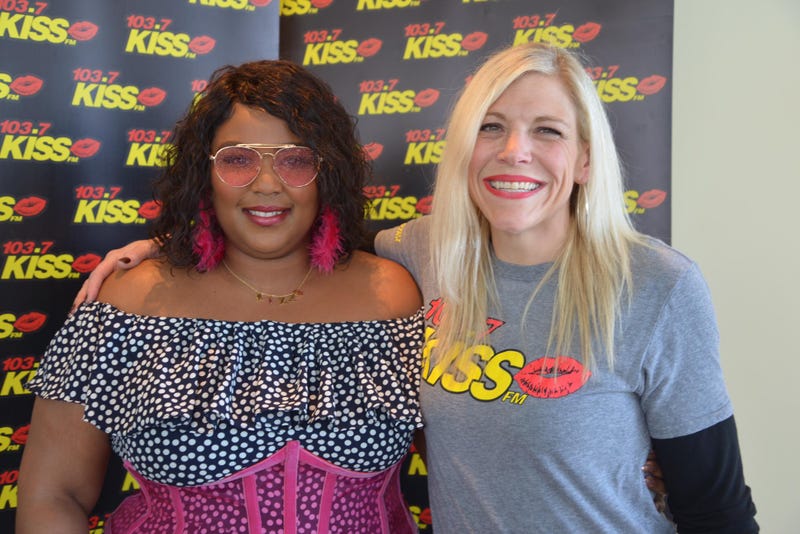 (L-R) Lizzo, Alley.