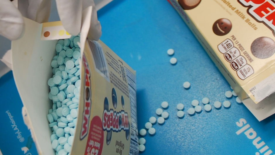 Authorities at LAX seize fentanyl pills hidden inside bags and boxes of candy