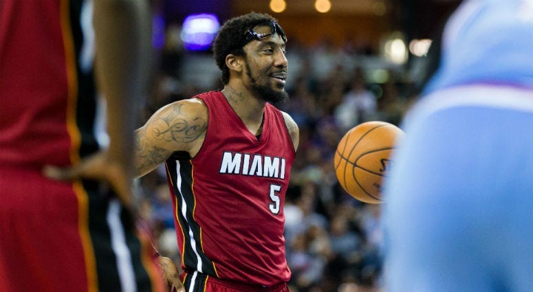 Amar'e Stoudemire with the Miami Heat in 2016