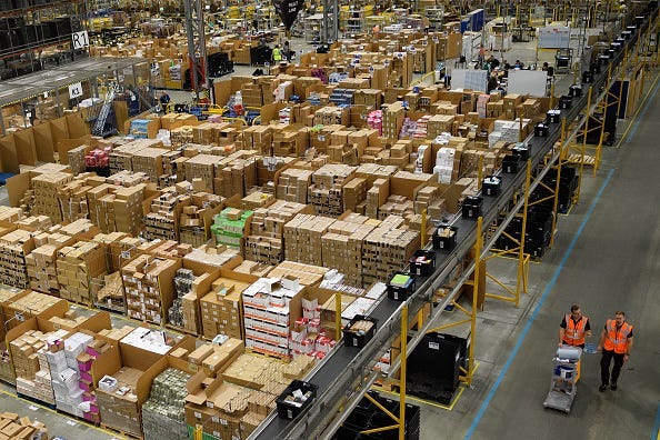 Amazon, Distribution Center, Chicagoland, Bolingbrook