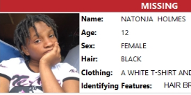 Amber alert issued for 12 year old Ferguson girl