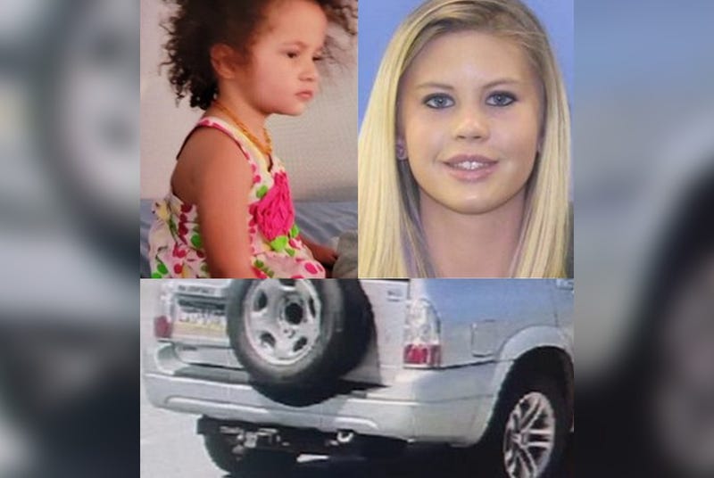 Mya Campbell and reported abductor Maria McKenzie