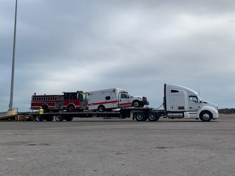 Chicago Ambulance Firetruck To Puerto Rico