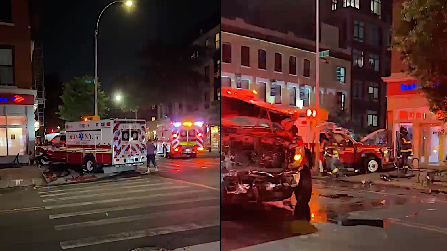 4 EMTs injured after FDNY ambulances collide in Brooklyn
