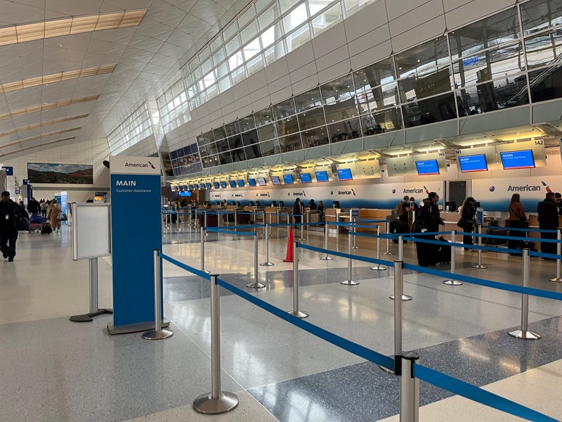 airport counter