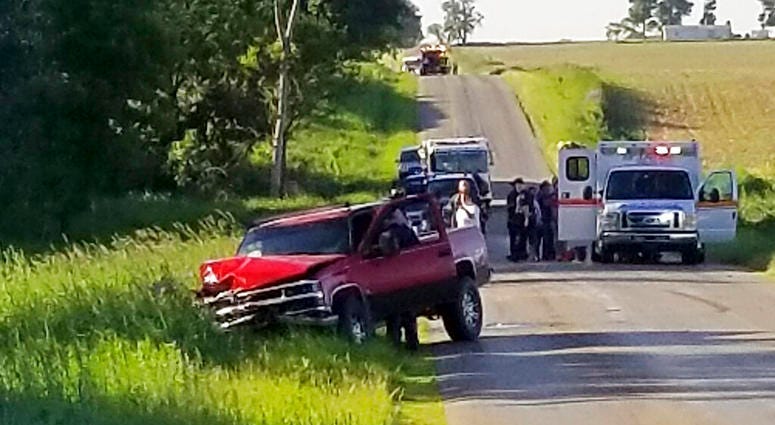 Amish buggy crash